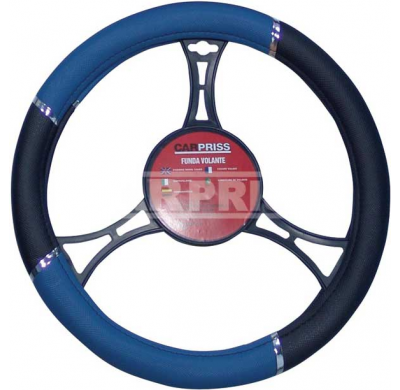 Funda Volante Negro/Azul 37->39 Cm