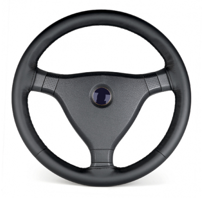 Funda Volante Universal 2 Piel Negra