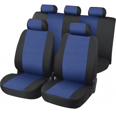 Fundas Asiento 11 Piezas Belfort Negro/Azul