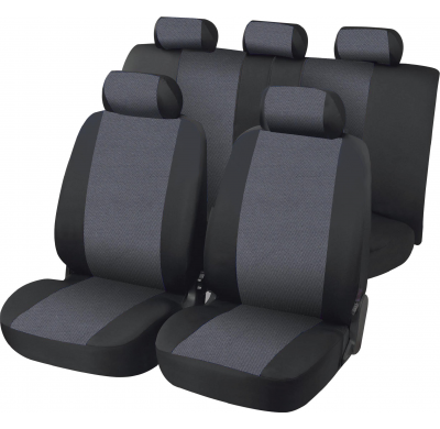 Fundas Asiento 11 Piezas Belfort Negro/Gris