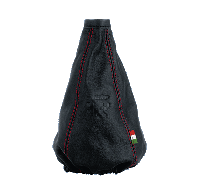 Fundas Palanca Cambio Ph Cuffia Small Black + Red Seam