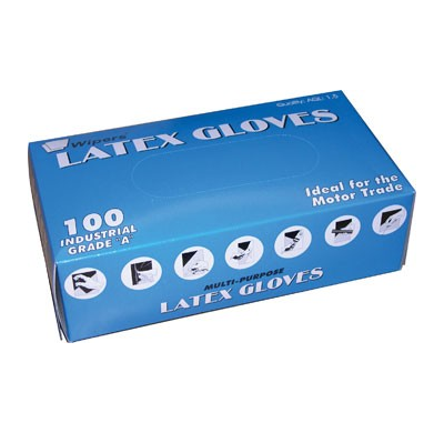 Guantes De Látex Talla M 100pzs