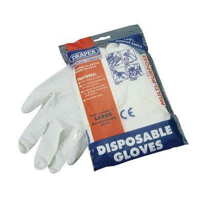 Guantes De Látex Talla Pequeño 10pzs