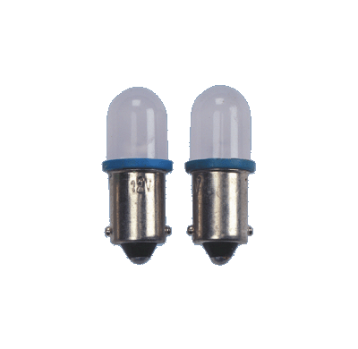 Iluminacion T-10 Led Bulb Ba9s Blue 12v 2pcs/Ca