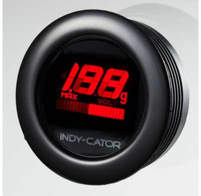 Indicador Fuerzas G Negro