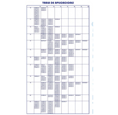 Jgo Cadenas De Nieve Tela Medida 70