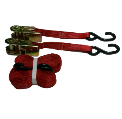 Juego Cinchas De Amarre Con Gancho 5m*25mm