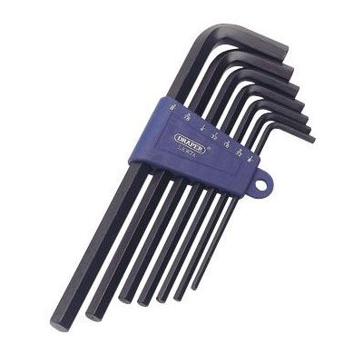 Juego De Llaves Allen Largas Pulgadas 7pzs