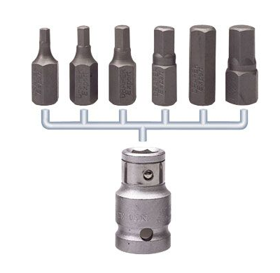 Juego De Puntas Allen 1/2 7pzs