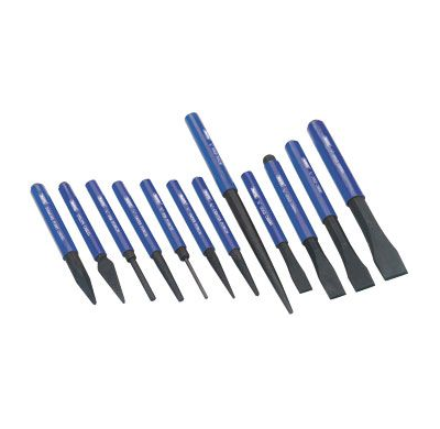 Juego De Punzones, Granetes Y Cinceles 12pzs