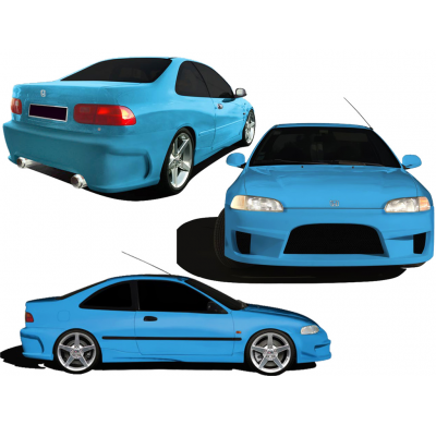Kit Carroceria Honda Civic 92 Coupe Demolition