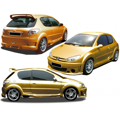 Kit Carroceria Peugeot 206 Volverine Wide