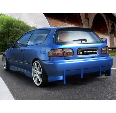 Kit Completo Honda Civic Hatchback “Komodo”<br>honda Civic Hatchback  1992/1995<br><br>ibherdesign El Tiempo De Entrega De Este