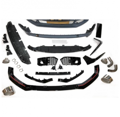 Kit De Carrocería Audi Q5 2017-2019 Look RSQ5 Plástico Abs