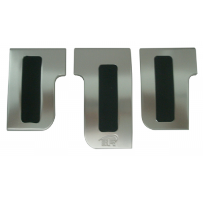 Kit Pedales Alu / Goma Steel