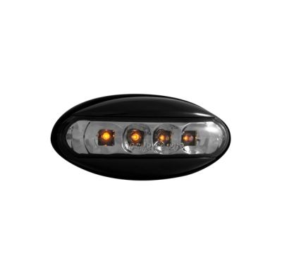 Led-Intermitente Lateral Peugeot 206 _ Carcasa Negro _ Lente Tintado