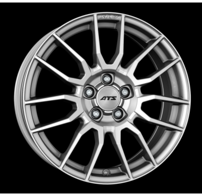 Llanta Ats Wheels Street Race 7.0 X 17 Sterling Silver Ats Wheels