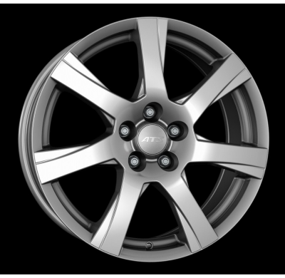 Llanta Ats Wheels Twister 7.5 X 17 Sterling Silver Ats Wheels