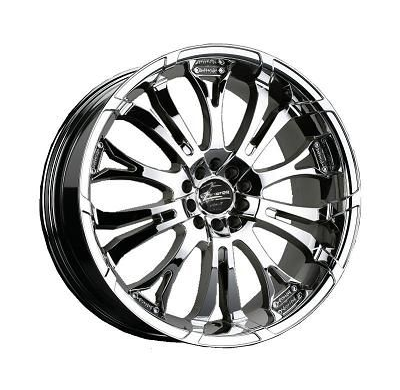 Llanta Barracuda Tzunamee Cromo 9x20 4-5 Tornillos