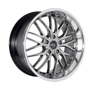 Llanta Barracuda Voltec Hyperblack 8x18 4-5 Tornillos