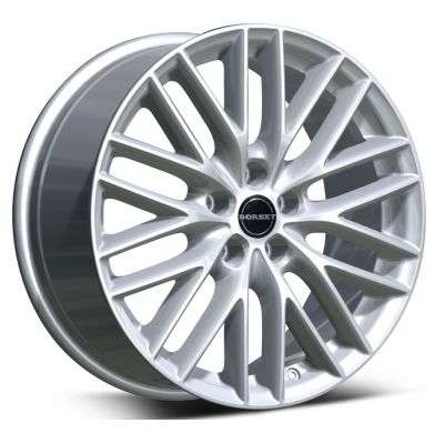 Llanta Borbet Bs 5 7,5 X 17 Gris Plata Borbet Wheels