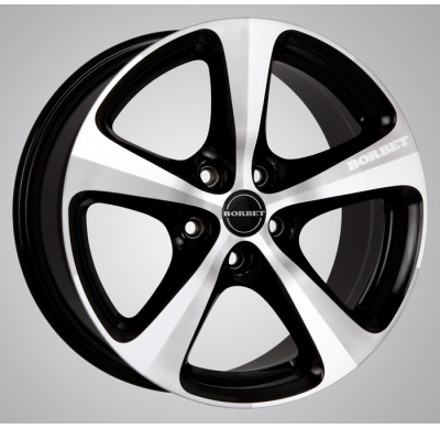 Llanta Borbet Cc Pulida 8 X 17 Borbet-Brushed 5 Tornillos