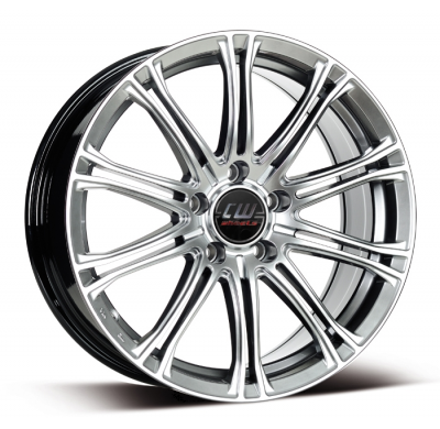 Llanta Borbet Cw1 8 X 19 Gris Plata Borbet Wheels