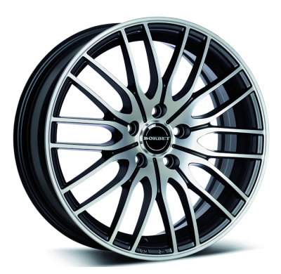 Llanta Borbet Cw4 7 X 17 Negro Pulido Borbet Wheels