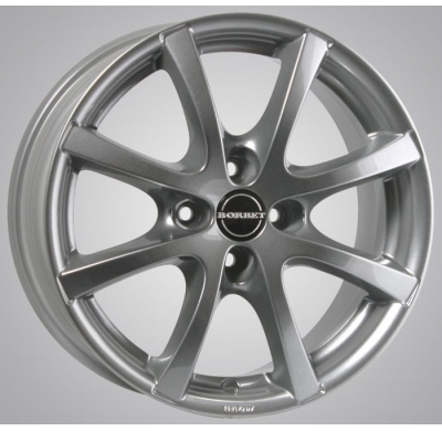 Llanta Borbet Lv4 6,5 X 15 Metal Grey 4 Tornillos