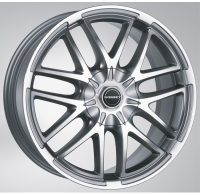 Llanta Borbet Xa 9 X 20 Black-Chrome Polished 5 Tornillos