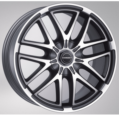 Llanta Borbet Xa Antracita 8 X 18 Anthracite Polished 4-5 Tornillos