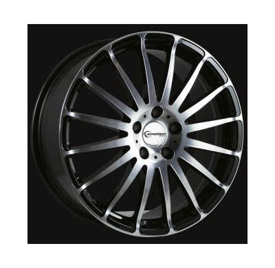 Llanta Emotion Wheels Racing Black/Pulido 8 X 19 5 Tornillos