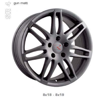 Llanta Emotion Wheels Sr4 Gunmetal 9x19