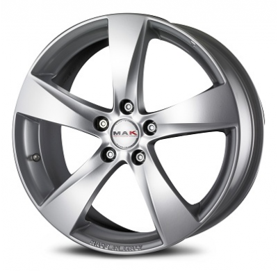 Llanta Mak Tornado Hyper Silver 16x7,0