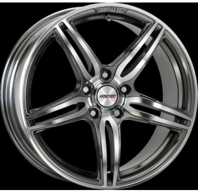 Llanta Motec Wheels Penta Gun Polish 10,0jx20" - Peso 13,8-14,5