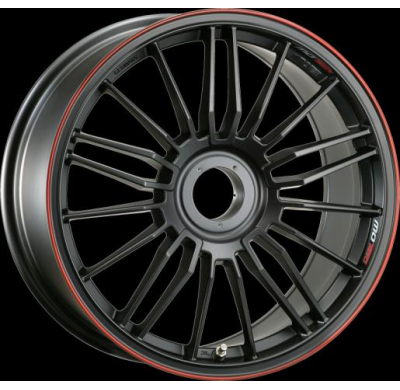 Llanta Motec Wheels Race Gt Black Red Rim 9,0jx18" - Peso 8,5-9,8