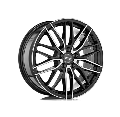 LLANTA MSW 72 7x17 ET 45 5x114,3 MSW GLOSS BLACK FULL POLISHED