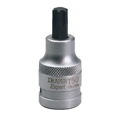 Llave De Vaso 1/2" Con Punta Torx T50 X 55mm