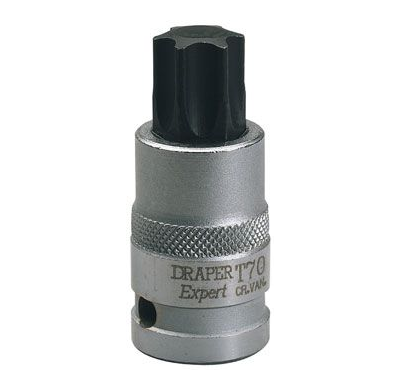 Llave De Vaso 1/2" Con Punta Torx T70 X 55mm