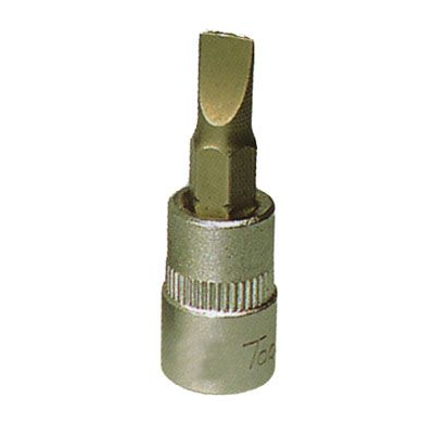 Llave De Vaso Con Punta Plana 4mm 1/4"