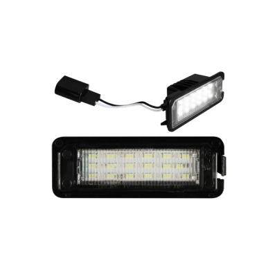 Luces De Matricula En Led Para Volkswagen Golf Iv, V, Scirocco, Uva.