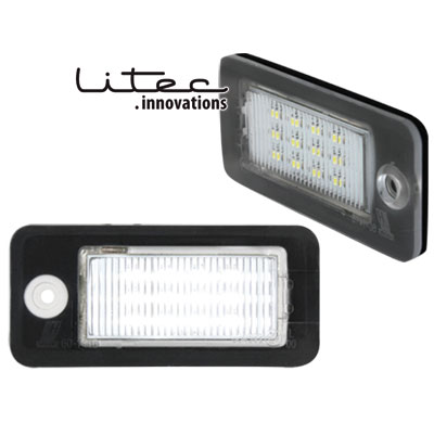 Luces De Matricula Led Audi A3 8p, A4 B6, A4 B7, A6, A8, Uva.