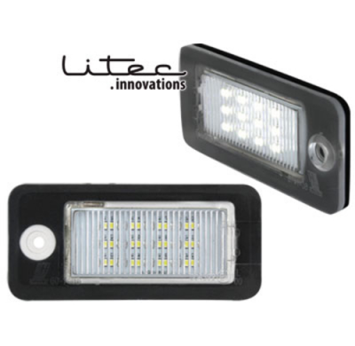 Luces De Matricula Led Audi A3 8p, A4 B6, A4 B7, A6, A8, Uva.