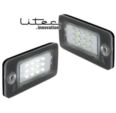 Luces De Matricula Led Audi A3 8p, A4 B6, A4 B7, A6, A8, Uva.