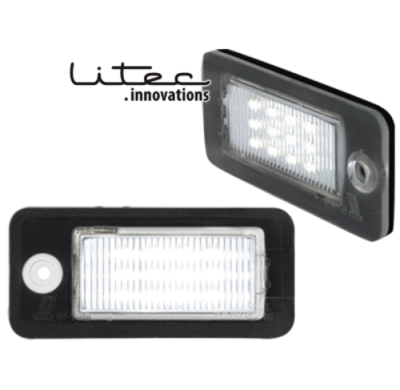 Luces De Matricula Led Audi A3 8p, A4 B6, A4 B7, A6, A8, Uva.