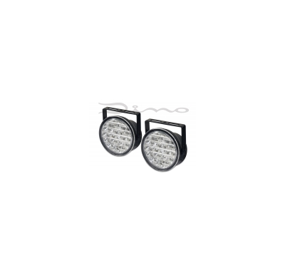 Luz Diurna Led Tagfahrlicht Rund 90x36mm 18 Leds Raid-Hp