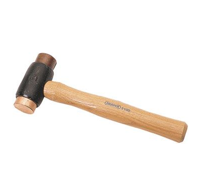 Martillo Con Cabeza De Cobre / Cuero 1100g