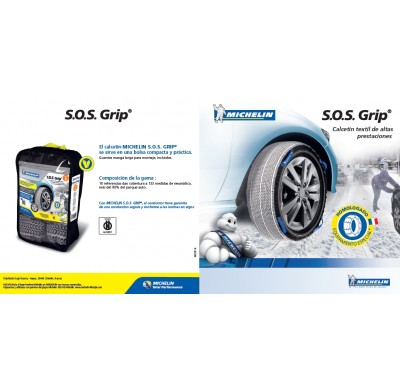 Michelin Sos - Nueva Cadena Textil Calcetin Michelin Mi-Sos9 Talla 9