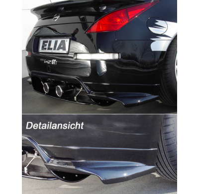 Nissan 350z  Difusor Trasero 3 Piezas Para Parachoques Trasero Le Manz 350z   Elia