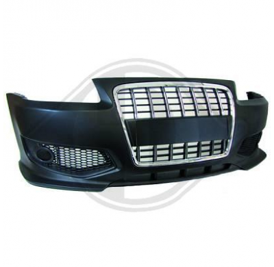 Parachoques Deportivo Delantero A3, 96-03; Incl. Parrilla Cromada; Abs;Pintable